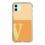 Slim Protection Case［ Original - initial two tone - V orange ］