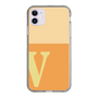 Slim Protection Case［ Original - initial two tone - V orange ］