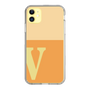 Slim Protection Case［ Original - initial two tone - V orange ］