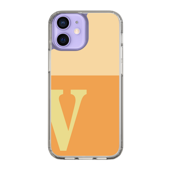 Slim Protection Case［ Original - initial two tone - V orange ］