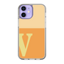 Slim Protection Case［ Original - initial two tone - V orange ］
