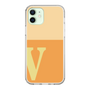 Slim Protection Case［ Original - initial two tone - V orange ］