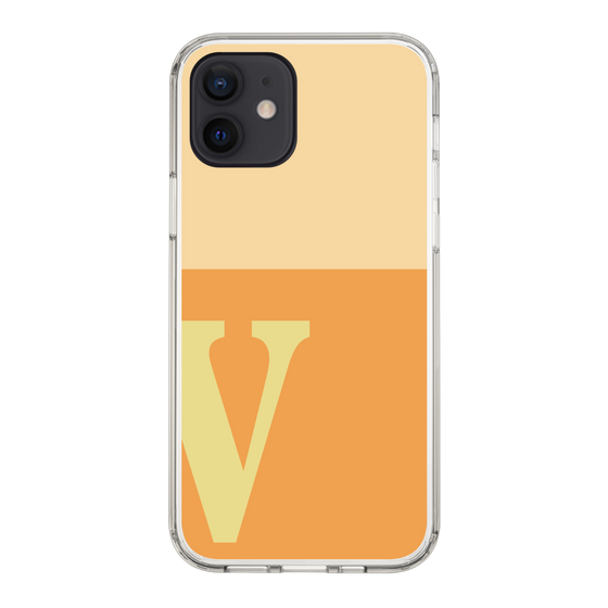 Slim Protection Case［ Original - initial two tone - V orange ］