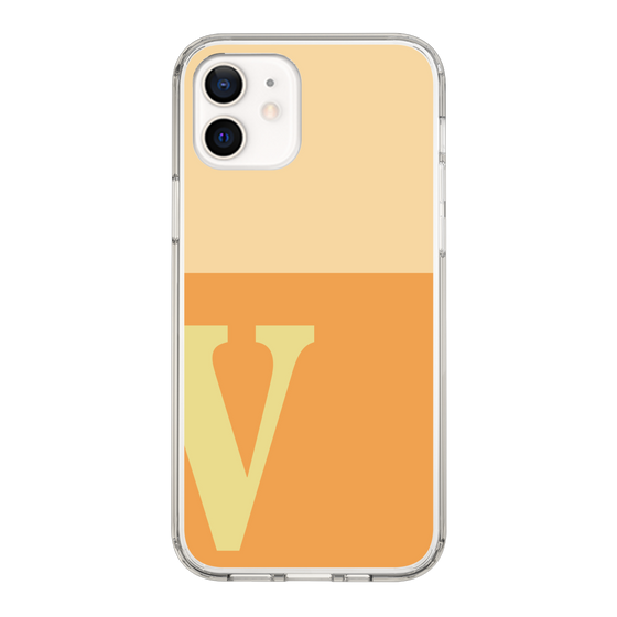 Slim Protection Case［ Original - initial two tone - V orange ］