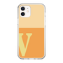 Slim Protection Case［ Original - initial two tone - V orange ］