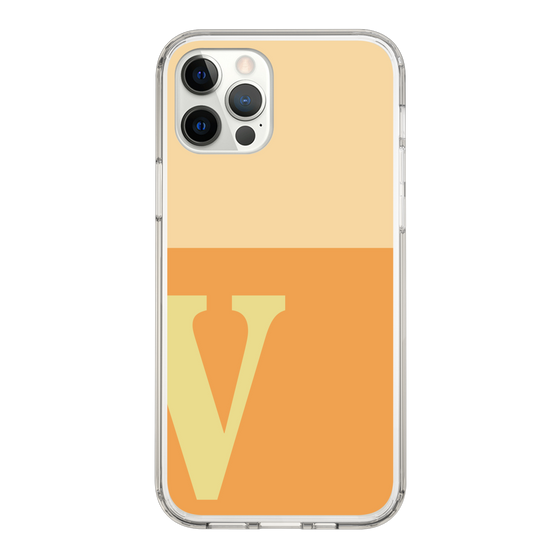 Slim Protection Case［ Original - initial two tone - V orange ］
