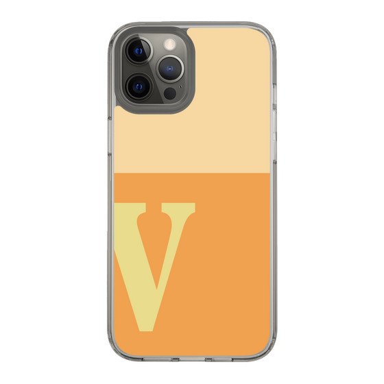 Slim Protection Case［ Original - initial two tone - V orange ］