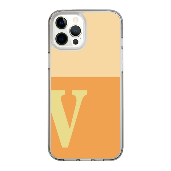 Slim Protection Case［ Original - initial two tone - V orange ］