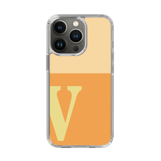Slim Protection Case［ Original - initial two tone - V orange ］