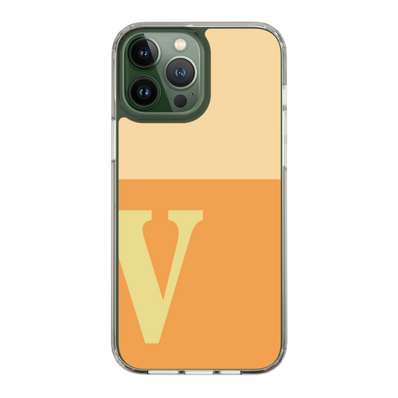 Slim Protection Case［ Original - initial two tone - V orange ］