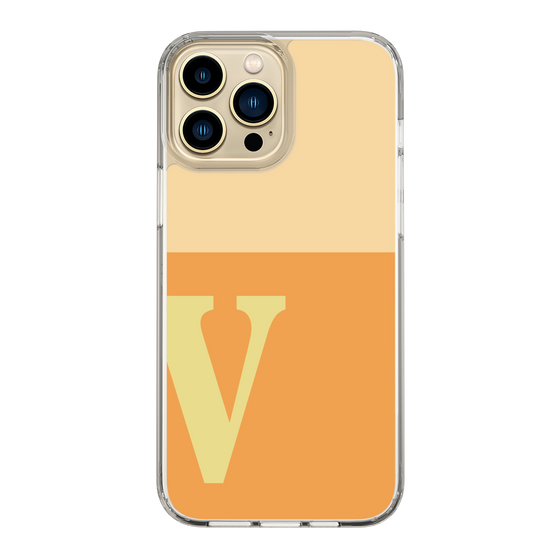 Slim Protection Case［ Original - initial two tone - V orange ］