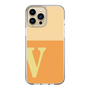 Slim Protection Case［ Original - initial two tone - V orange ］