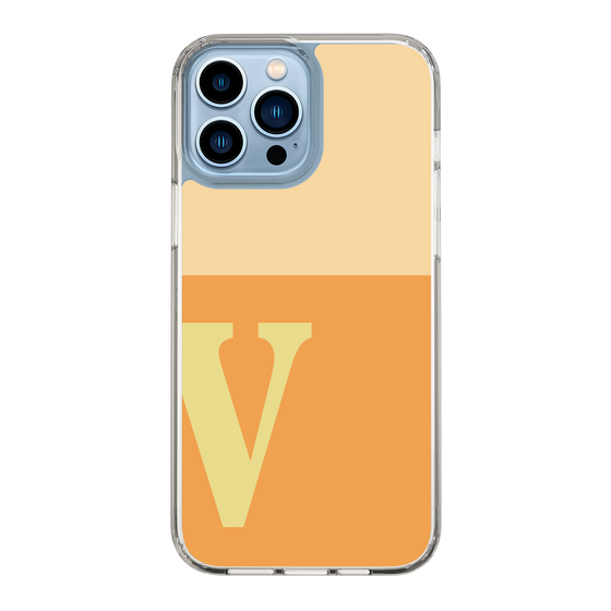 Slim Protection Case［ Original - initial two tone - V orange ］