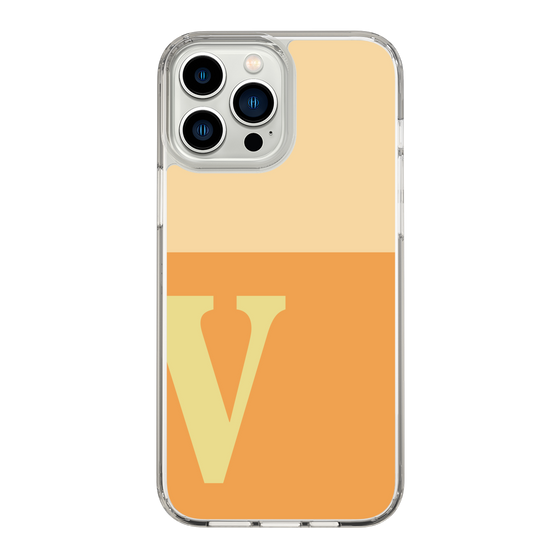 Slim Protection Case［ Original - initial two tone - V orange ］