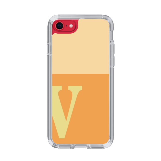 Slim Protection Case［ Original - initial two tone - V orange ］