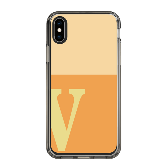 Slim Protection Case［ Original - initial two tone - V orange ］