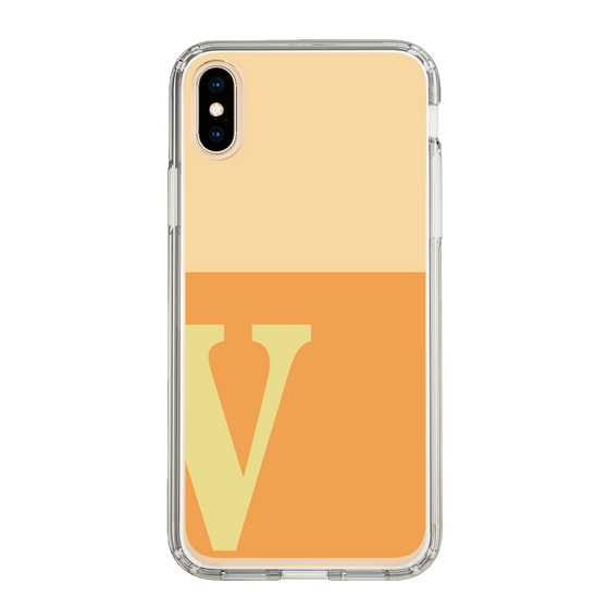 Slim Protection Case［ Original - initial two tone - V orange ］