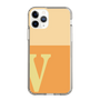Slim Protection Case［ Original - initial two tone - V orange ］