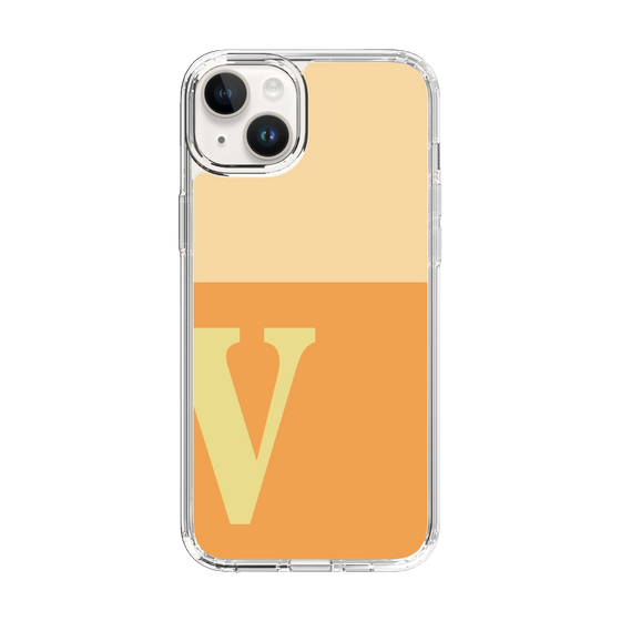 Slim Protection Case［ Original - initial two tone - V orange ］