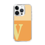 Slim Protection Case［ Original - initial two tone - V orange ］