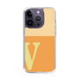 Slim Protection Case［ Original - initial two tone - V orange ］