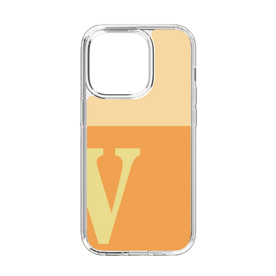 Slim Protection Case［ Original - initial two tone - V orange ］