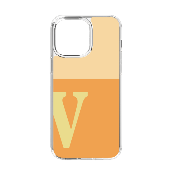 Slim Protection Case［ Original - initial two tone - V orange ］