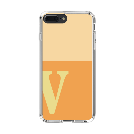 Slim Protection Case［ Original - initial two tone - V orange ］