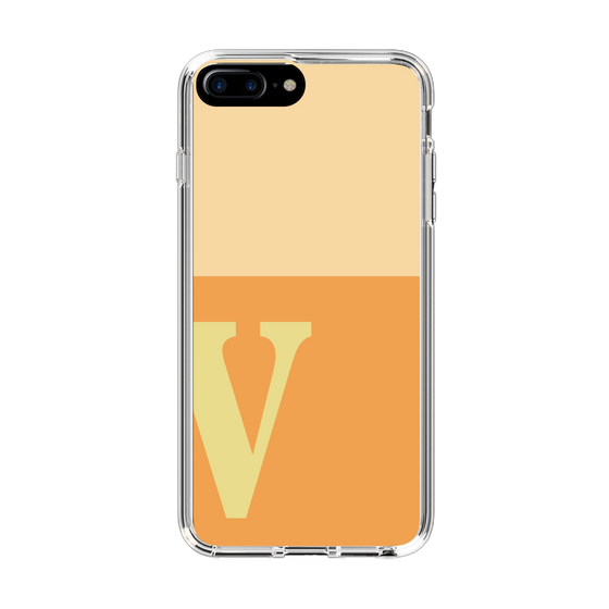 Slim Protection Case［ Original - initial two tone - V orange ］