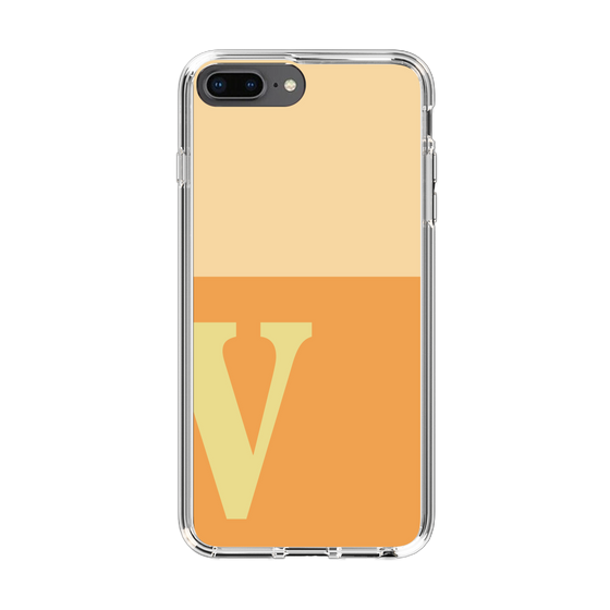 Slim Protection Case［ Original - initial two tone - V orange ］