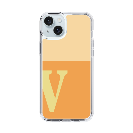 Slim Protection Case［ Original - initial two tone - V orange ］
