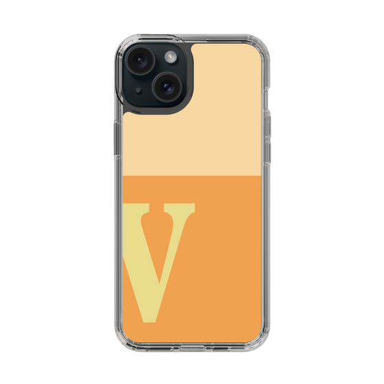 Slim Protection Case［ Original - initial two tone - V orange ］