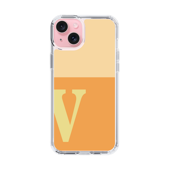 Slim Protection Case［ Original - initial two tone - V orange ］