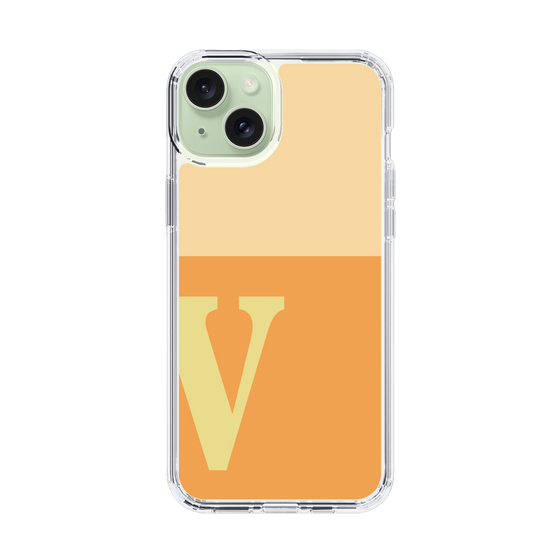 Slim Protection Case［ Original - initial two tone - V orange ］