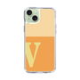 Slim Protection Case［ Original - initial two tone - V orange ］