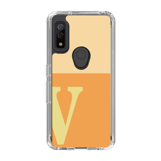 Slim Protection Case［ Original - initial two tone - V orange ］