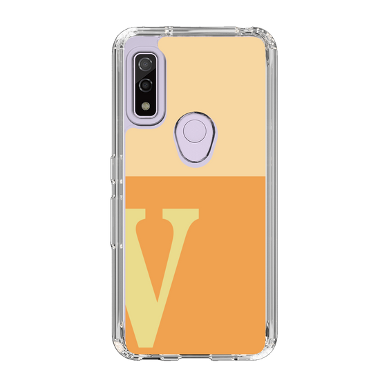 Slim Protection Case［ Original - initial two tone - V orange ］