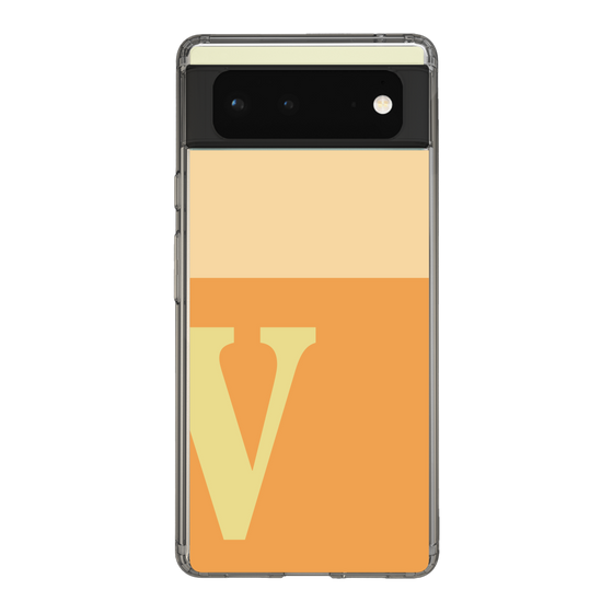 Slim Protection Case［ Original - initial two tone - V orange ］