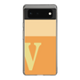Slim Protection Case［ Original - initial two tone - V orange ］