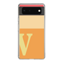 Slim Protection Case［ Original - initial two tone - V orange ］