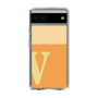Slim Protection Case［ Original - initial two tone - V orange ］