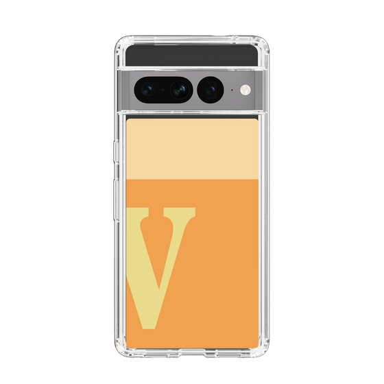 Slim Protection Case［ Original - initial two tone - V orange ］