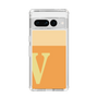Slim Protection Case［ Original - initial two tone - V orange ］