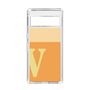 Slim Protection Case［ Original - initial two tone - V orange ］