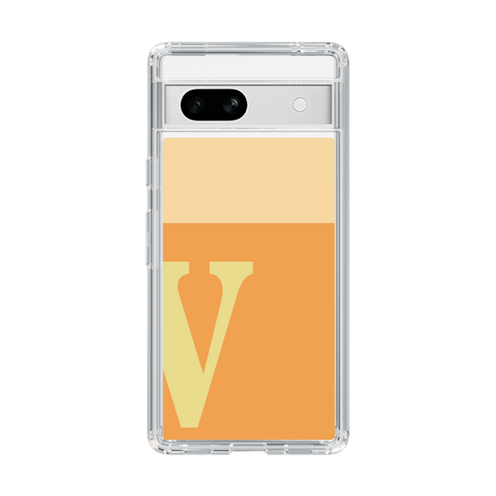 Slim Protection Case［ Original - initial two tone - V orange ］
