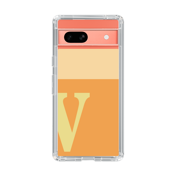 Slim Protection Case［ Original - initial two tone - V orange ］