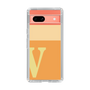 Slim Protection Case［ Original - initial two tone - V orange ］