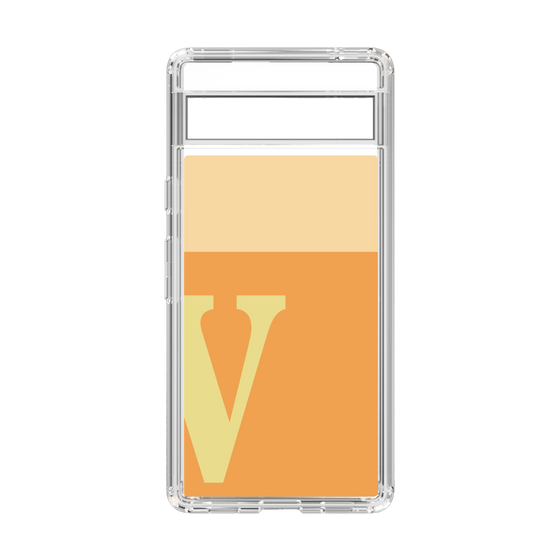 Slim Protection Case［ Original - initial two tone - V orange ］