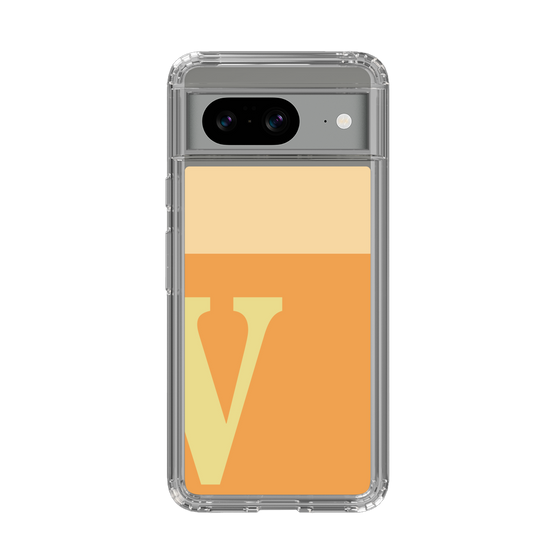Slim Protection Case［ Original - initial two tone - V orange ］