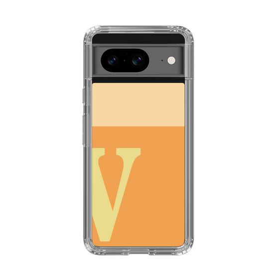 Slim Protection Case［ Original - initial two tone - V orange ］